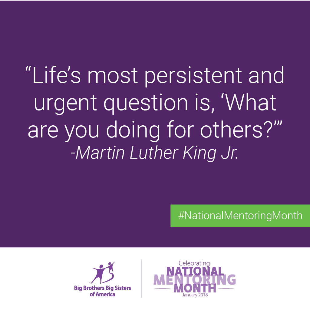 January is National Mentoring Month – Big Brothers Big Sisters of Nevada County and ...